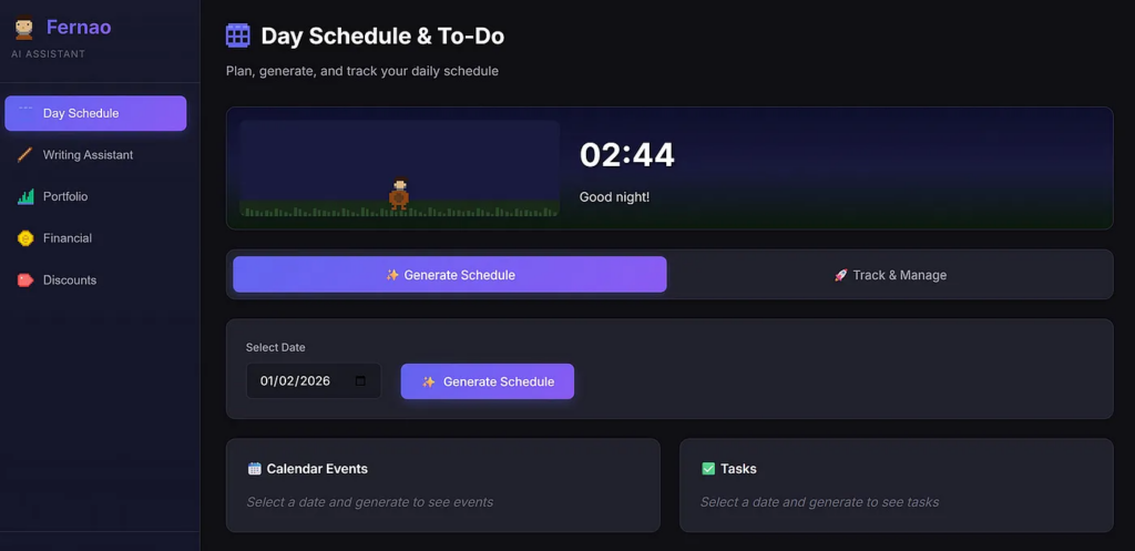 Главная страница Фернау