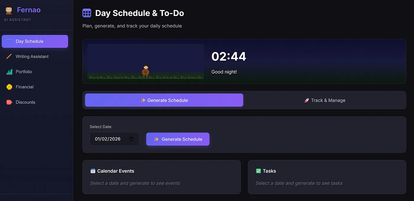 Главная страница Фернау