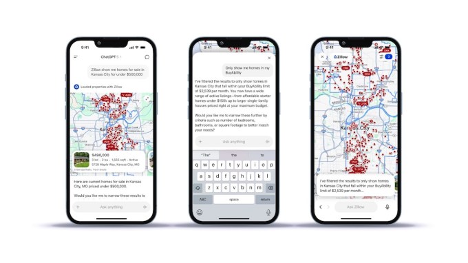 Zillow in ChatGPT